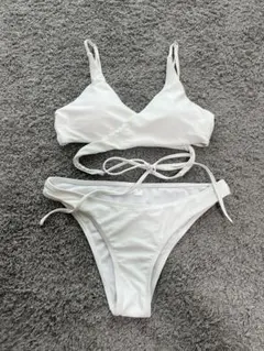 新品未使用 ravijour ビキニトップ カップ付き ホワイト - メルカリ