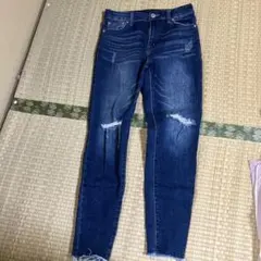 GRL ダメージ加工 デニムパンツ L