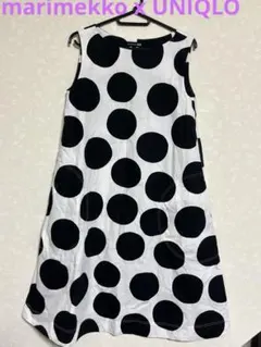 marimekko x UNIQLO コラボ　グラフィックワンピース Sのサムネイル