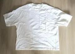 0387_GU_オーバーサイズTシャツ_白_M