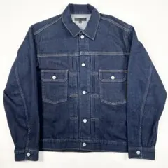 b1433✨美品✨【UNIQLO】2ndモデル　Gジャン デニムジャケット　XL
