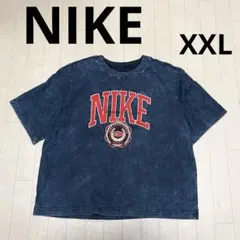 ゆ159★① NIKE 半袖 プリント Tシャツ ショート丈 ルーズフィット