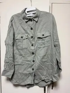 AZUL カーキ ミリタリージャケット Lサイズ