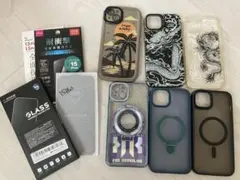 iPhone 15 Plus ケース 保護フィルム 大量セット