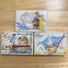ファイナルファンタジー　1.2.3 I II IIl ファミコン　セット　箱付