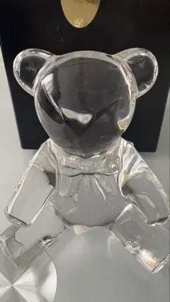 ラルフローレンクリスタルガラス クマのペパーウエイト - メルカリ