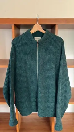 L.L.Bean 80s ドライバーズニット/グリーン