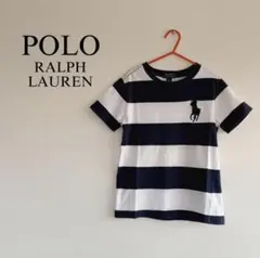 Polo Ralph Lauren ボーダーTシャツ ネイビー ホワイトサイズ7のサムネイル