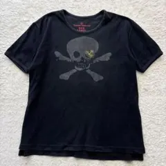 ヴィヴィアンウエストウッド スカルプリントTシャツ　オーブ刺繍　y2k Vivienne Westwood MAN(ヴィヴィアンウエストウッドマン) skull orb t