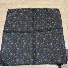 【限定値下レア未使用タグ付】イタ製Cifonelli最高級シルク花柄ミニスカーフ