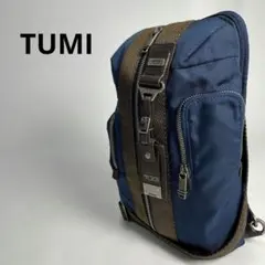 美品 TUMI ALPHA BRAVO モントレー スリングバッグ ボディバッグ