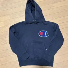 Champion ネイビー パーカー S
