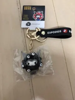 サンリオ黒ミャクミャクキーホルダークロミ