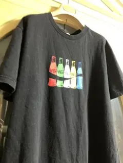 コカコーラ ボトルプリント ビンテージ半袖 Tシャツ