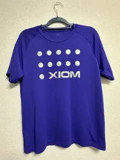 【XIOM】卓球 Tシャツ サイズ:L/カラー:パープル