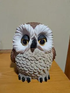【新品・開封のみ】リヤドロ 幸福のフクロウ 縁起物 スペイン製 置物 新品未使用】リヤドロ 幸福のフクロウ 縁起物 スペイン製 置物 - メルカリ