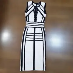 ELISABETTA FRANCHI ノースリーブ ワンピース 40のサムネイル