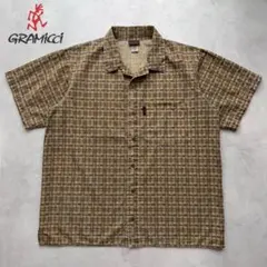 90s gramicci グラミチ オープンカラー半袖シャツ USA製のサムネイル