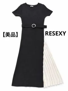 RESEXXY 半袖ロングワンピース