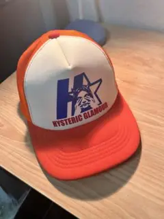 HYSTERIC GLAMOUR メッシュキャップ オレンジ
