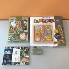 となりのトトロ かるた タイルパズル ミニスタンプ 他 ばら売り不可　ジブリ