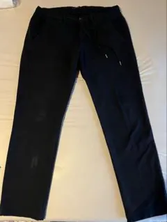 BRIGLIA 1949 黒 ストレートレッグパンツ