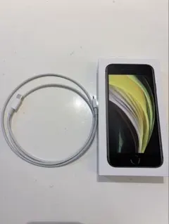 Apple iPhone SE 第2世代 ブラック 本体 充電ケーブル付き