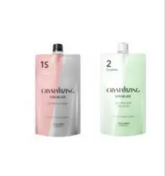 資生堂　クリスタライジングストレート　S1剤/クリーム2剤set　縮毛矯正のサムネイル