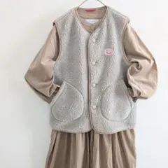 コーデュロイシャツワンピース