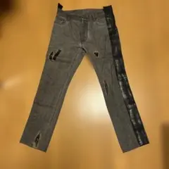 ラフシモンズ Destroyed Denim 30 インチ - メルカリ
