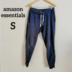amazon essentials 【S】 ジョガーパンツ スウェット 濃ブルー