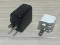 iPhone充電器セット USB-A USB-C 黒 白