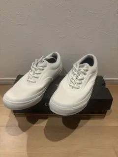 CONVERSE ホワイト スニーカー　スキッドグリップ27