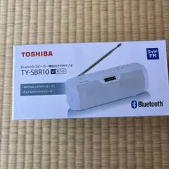 東芝 TY-SBR10W Bluetoothスピーカー機能付FMラジオ ホワイトのサムネイル