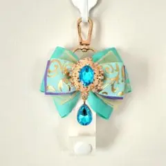 #433 カチューシャホルダー　バッグチャーム　プリンセス　リボン　推し活