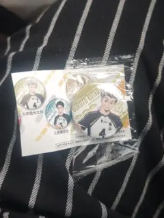 くら寿司✕ハイキューコラボ【木兎光太郎】缶バッチ