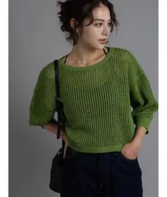 スパンコール ニット