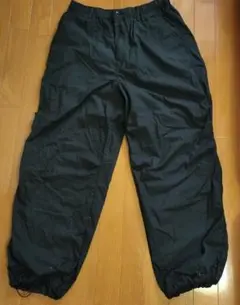 UNIQLO:C ワイドパラシュートパンツ ブラック Mサイズ