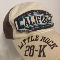 キャップ　ブラウン　古着　2000s