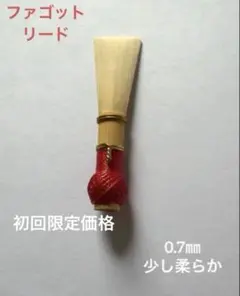 即日発送】ファゴット完成リード1本【すぐ吹ける調整済み】 - メルカリ