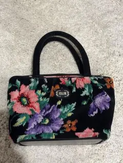 ❤️FEILER❤️フラワー柄 ハンドバッグ