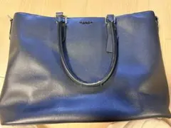COACH ネイビー ビジネスバッグ c2842のサムネイル