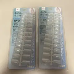 DAISO ネイルチップ 120枚 オーバルタイプ 未開封 バラ売り⭕️