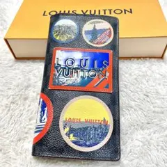 希少 ルイヴィトン ダミエグラフィット ポルトフォイユブラザ ロングウォレット