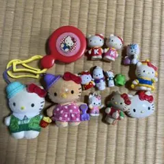 ハローキティ サンリオ　フィギュアセット　レトロ品