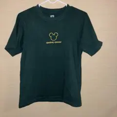 ユニクロ　緑色　ミッキーＴシャツのサムネイル