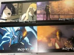 チェンソーマン　イラストカード 4枚コンプリート レゼ 劇場版公開記念