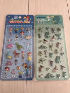 トイ・ストーリーぷくぷくシール モンスターズ・インクぷくぷくシール2枚セット