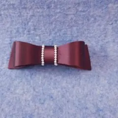バレッタ　リボン　ヘアーアクセサリー 髪止め　髪飾り