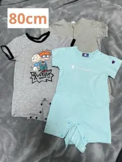 まとめ売り　ロンパース 80cm 半袖